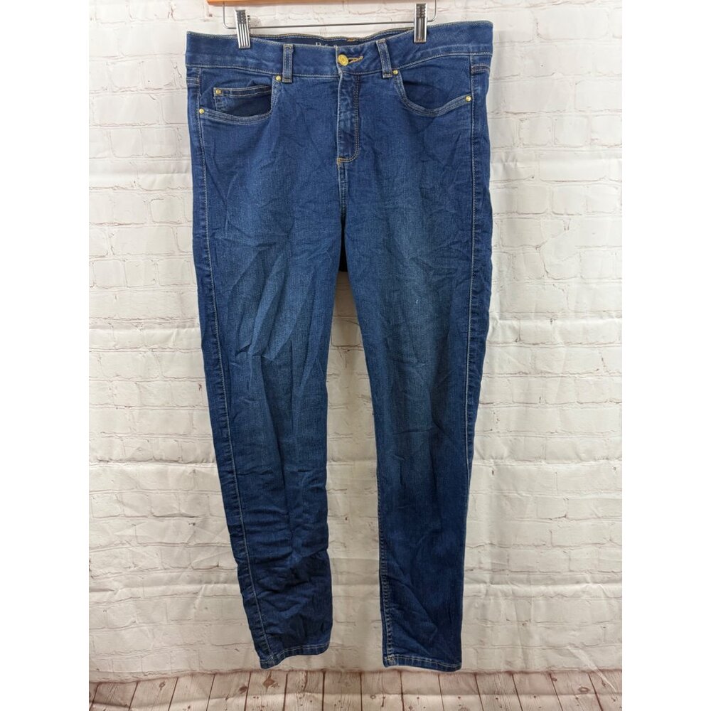 Rafaella Weekend Jeans Womens Size 14 Blue Casual High Rise Skinny Streetwear
